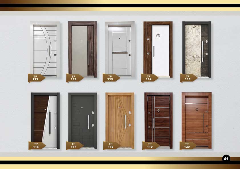 Toprak Çelik Kapı Katalog 41. Sayfa